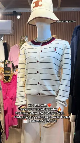 📩Order on WA 57969971 & IG mystique.mu_bylakshana.Limited stock‼️#viral_video #mru #onlineshopping #fyp #trending #goodlands #womenwear #clothingbrand #trending #winterwear 