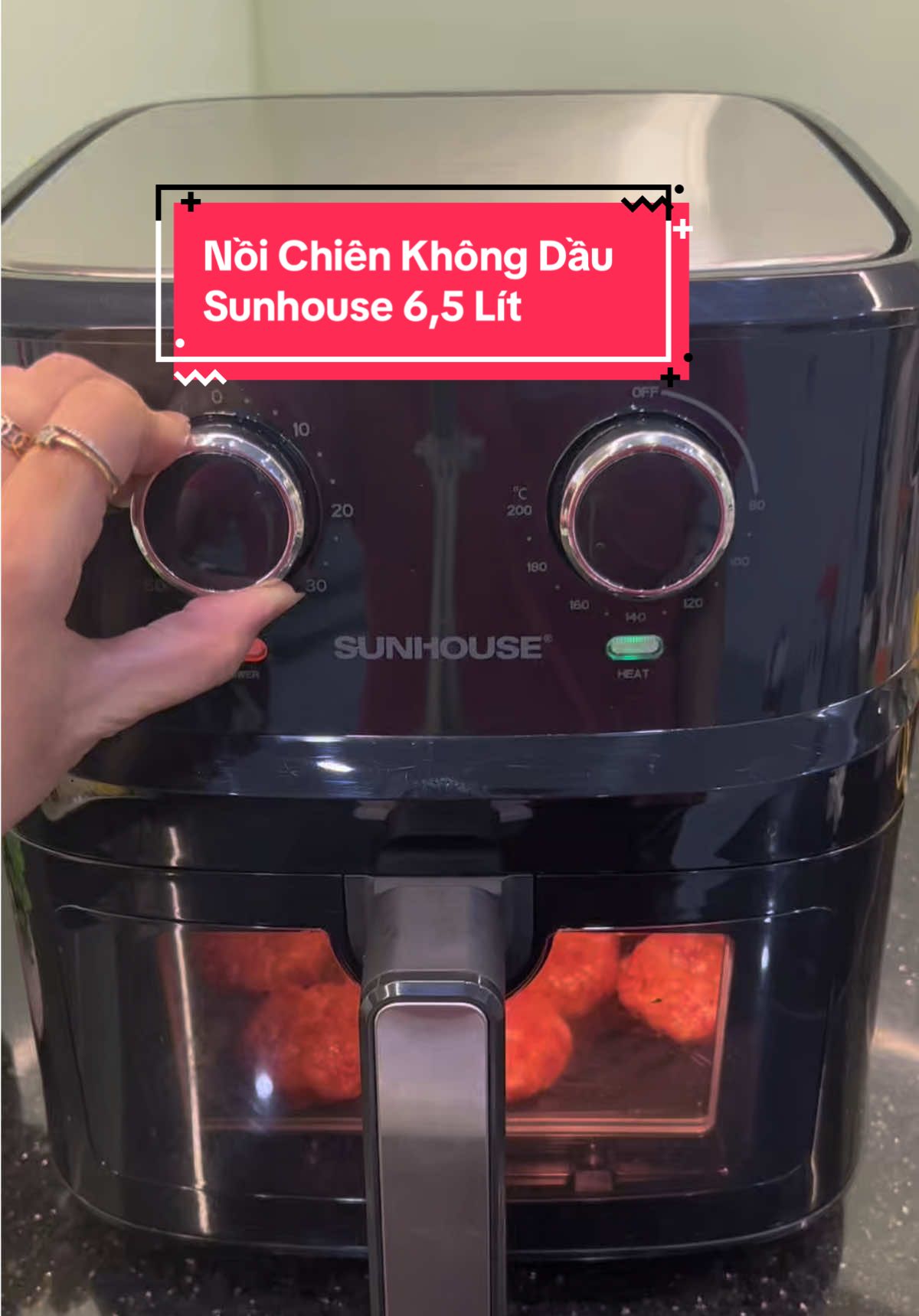 🌱 Nồi Chiên Không Dầu Sunhouse 6,5 L . Là Chân Ái . Tiện - Ưng thật sự #lethanhnhan92 #LearnOnTikTok #xuhuongtiktok #viral #nauancungtiktok #reviewanngon #noichienkhongdau #sunhouse #sunhousenoichienvannguoime #noichienkhongdausunhouse #noichien 