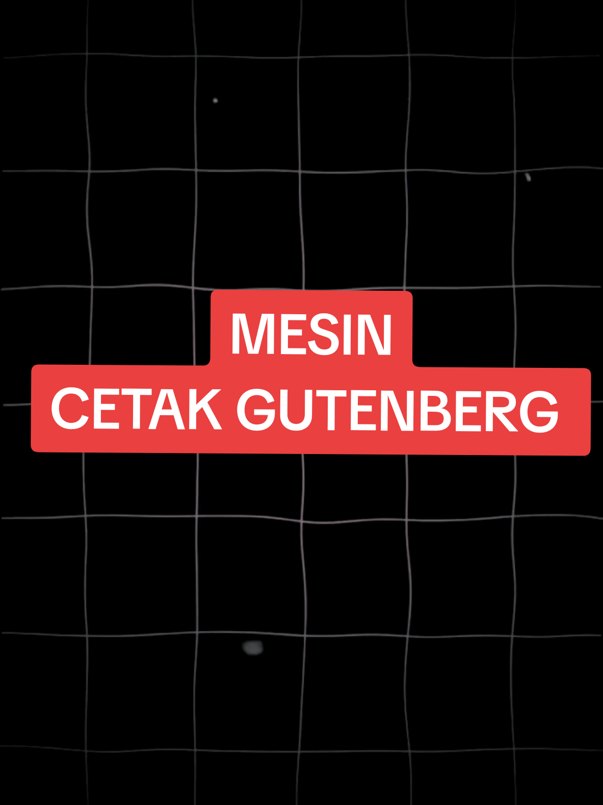 ⚡ Fun Fact : 🔴 Mesin cetak Gutenberg dianggap sebagai inovasi terpenting milenium kedua menurut Time-Life Magazine, karena membuka jalan bagi demokratisasi ilmu pengetahuan. 🔴 Sebelum adanya mesin cetak, sebuah buku bisa berharga seperti sebidang tanah karena harus ditulis tangan manual oleh para penyalin. 🔴 Alkitab Gutenberg dicetak sebanyak 180 copy, dan sekarang hanya tersisa kurang dari 50 yang masih diketahui keberadaannya serta nilainya bisa mencapai jutaan dolar. 📢 Kalau kalian punya sudut pandang lain atau penambahan koreksi, Silahkan ketik di kolom komentar....🙏 #sejarah #peristawa #penemuan #faktaunik #sejarahdunia #revolusi   #LintasWaktu #foryoupage #teknologi #FYP 