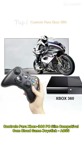 Controle Para Xbox-360 PC Slim Compatível Com Cloud Game Joystick - A055