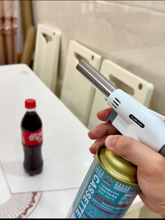 火烧可乐居然会发生这种现象