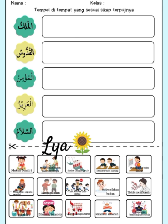 LKPD KELAS 4 BAB 2 TELADAN ASMAULHUSNA  LKPD PENDIDIKAN AGAMA ISLAM DAN BUDI PEKERTI  #asmaulhusna #sekolahdasar #PENDIDIKANAGAMAISLAM #lkpd #LKPDKELAS4