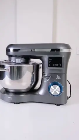 Stand mixer / mixer berdiri Joil M1 Kapasitas Mangkuk: 5.5 Liter Kapasitas Adonan Roti sudah tercampur Maksimal 1.6kg Kecepatan 6 pengaturan, hingga 200 RPM. Daya 30-300 Watt, Aksesoris Dough Hook, Mixing Beater, Whisk Bahan dan Mangkuk Stainless Steel tahan karat #standmixer #mixerberdiri #CuanTanpaBatas #belaniaditiktoklagi 