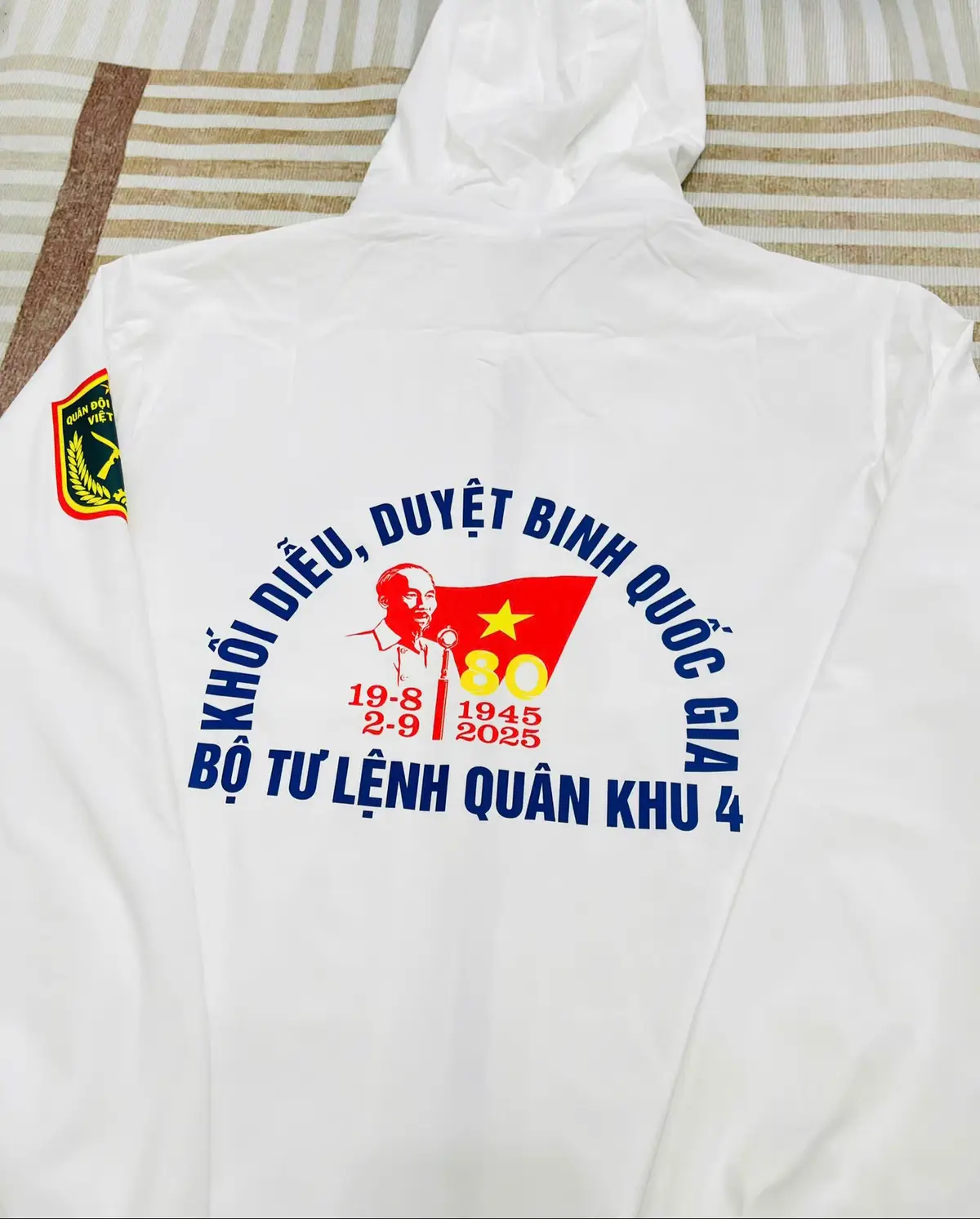 Áo khoác gió#sportbienphong #aokhoacgio #a80 #quankhu4 #qdndvn #bodoi 