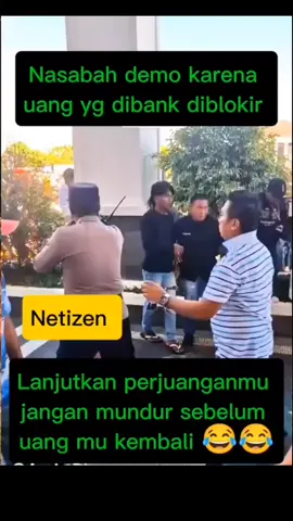 MASYARAKAT DEMO, KARENA ATMNYA KENA BLOKIR PPATK. #fyp #news #update #breakingnews #viral #viralvideo #berita #terkini #ppatk #pemerintah #konoha #negerikonoha #bobrok 