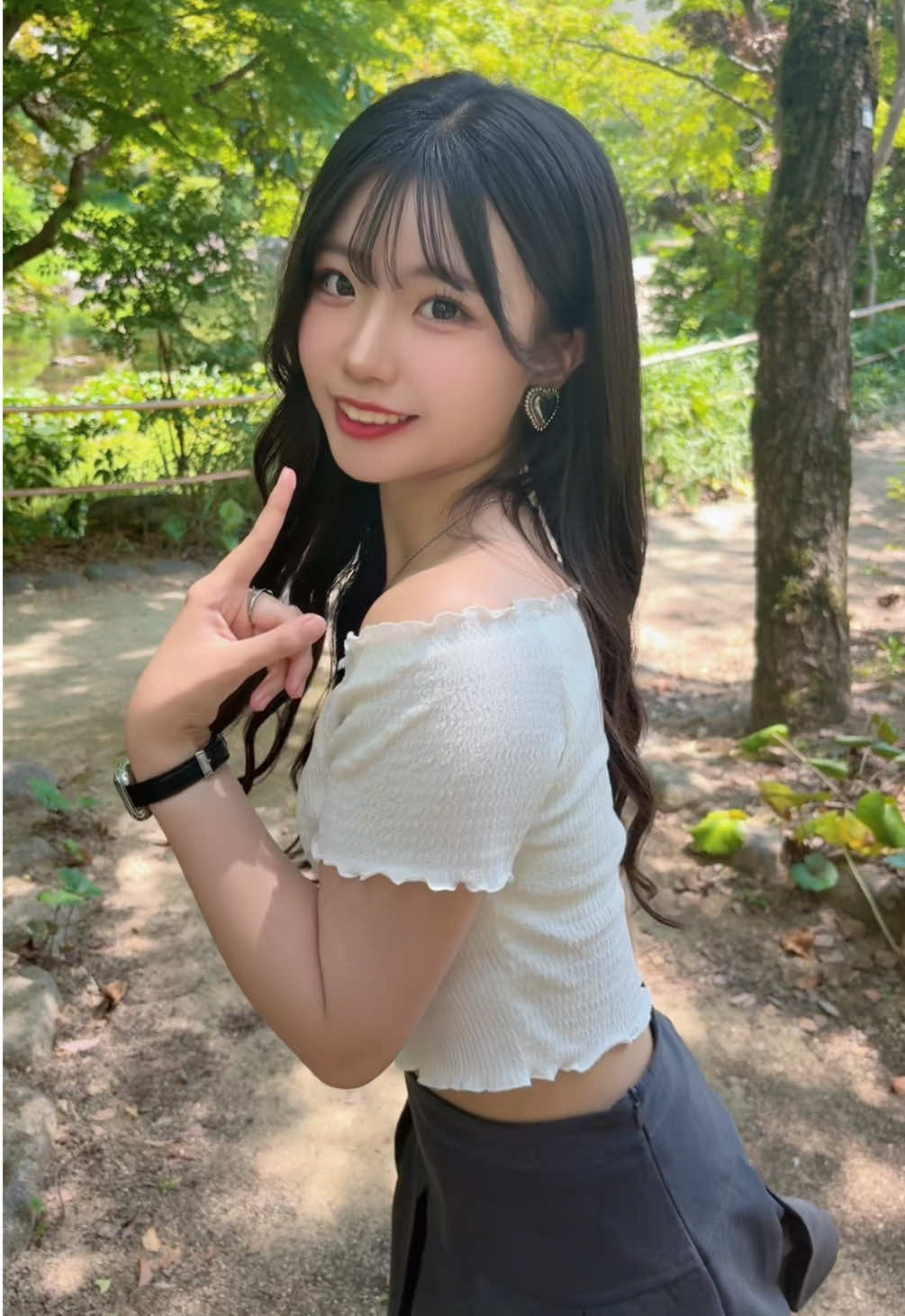 反対の手も一緒になっちゃう😂これ誰か分かって笑 #女子高生ミスコン #jkミスコン #08 