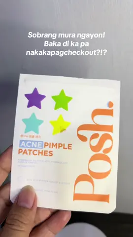 POSH MULTICOLORED STAR PIMPLE PATCH  @Posh Skincare  #poshskin #patchwithpurpose 