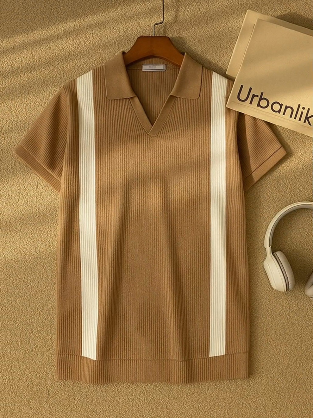 Breathable, stretchy, and clean.   This HUILISHI spliced polo is your new summer essential.   Level up your fit without trying too hard.   #HUILISHIPolo #MensStylePH #SmartCasualPH #TikTokFashionFinds #SummerMenswear 