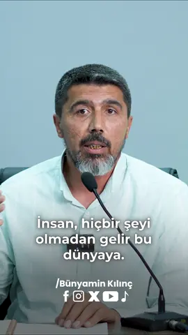 İnsan Hiç Bir Şeyi Olmadan Gelir Bu Dünyaya  #insan #ölüm 