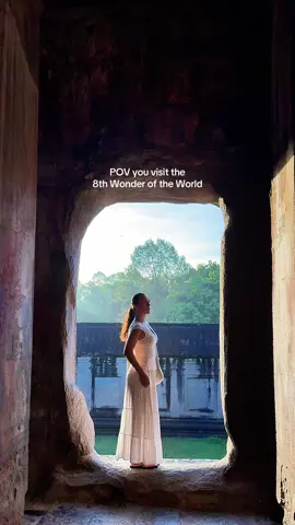 Angkor Wat is the largest religious site in the world… how is this not one of the 7 wonders of the world??  #angkorwat #cambodia #travel #bucketlist #traveltiktok #traveltok #fyp 