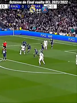Real Madrid 3 VS 1 PSG #remontada #madrid #psg #ucl #2022 