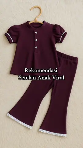 Setelan Anak Yang lagi viral #setelananak  #onesetanak  #setelanknit  #outfitanakcewek  #fypシ゚viral  #foryou  #berandatiktok 