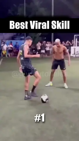 Best viral skill.   #footballskills  #soccerskills #footballskillstraining #soccerskillstraining #ฟุตบอล #ဘောလုံး #sepakbola