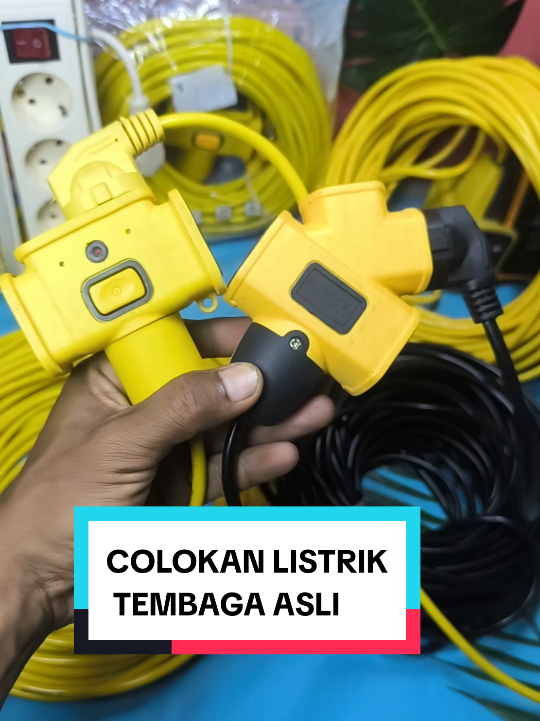 COLOKAN LISTRIK  TEMBAGA ASLI 
