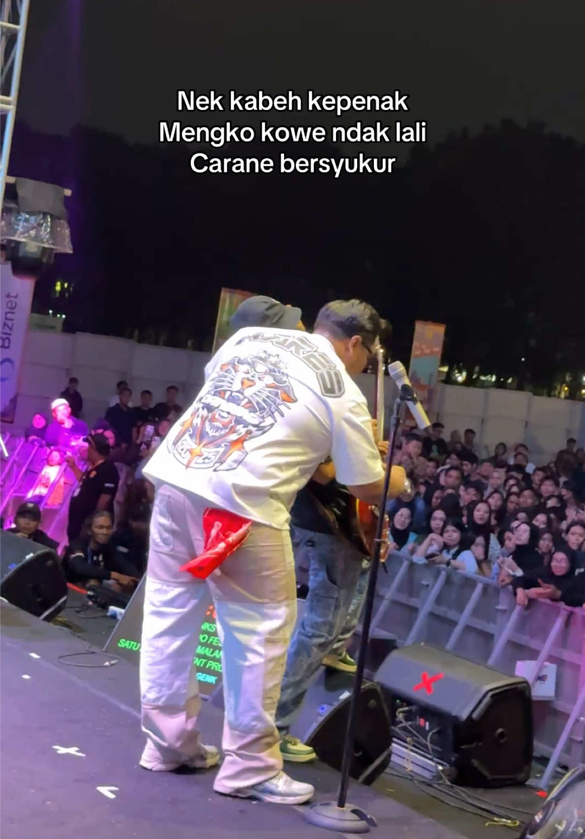 Terimaksih untuk energi malam ini Malang