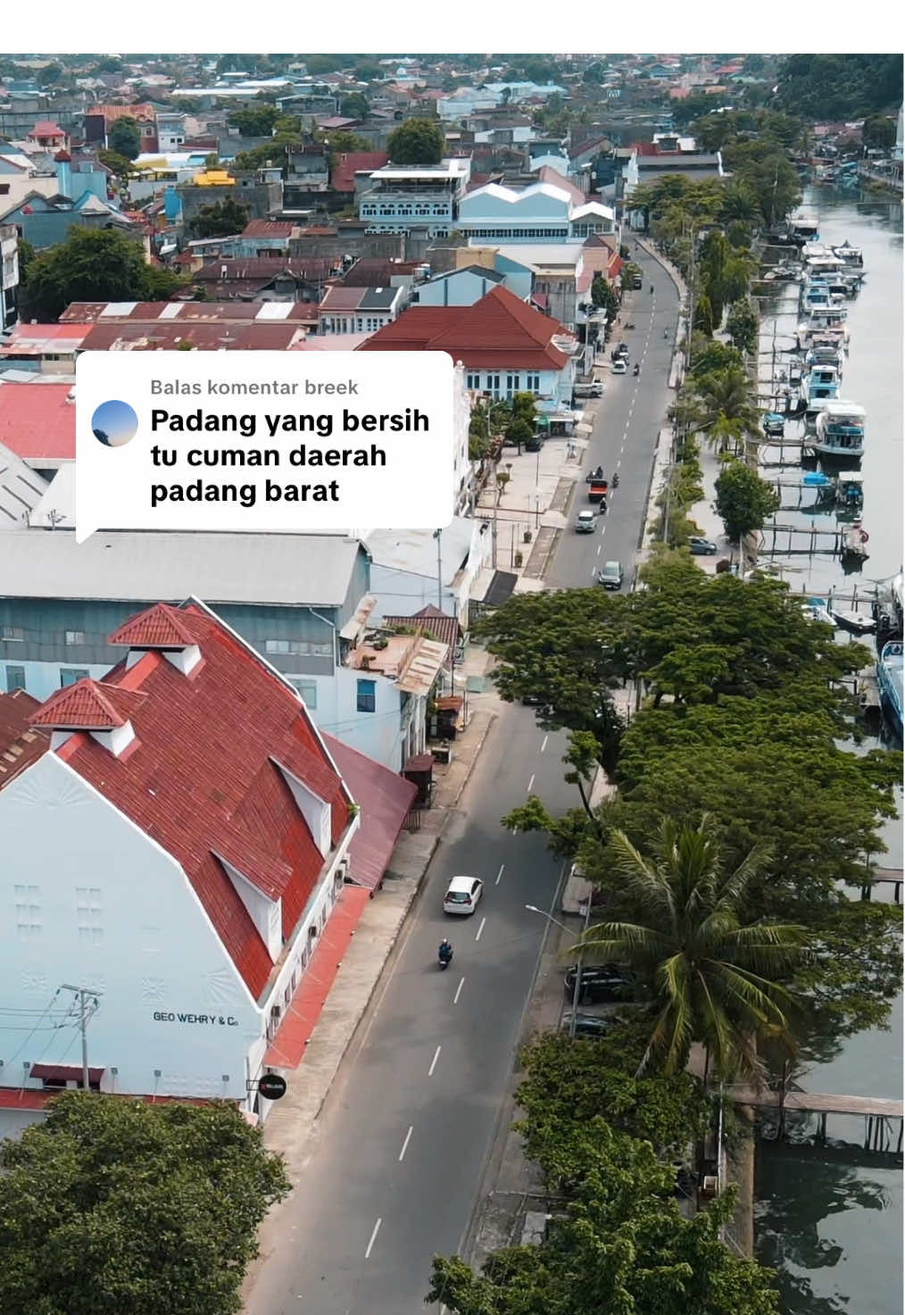Membalas @breek Padang Selatan ga bersih bang? 🥹 #padang #padangsumbar #kotapadang #sumbar #minang 