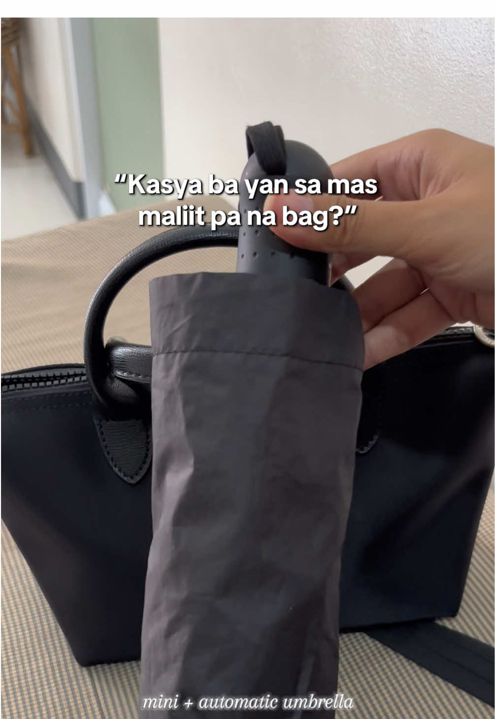 mini + automatic umbrella ba hanap mo? ito na yun! #mini #umbrella #automatic #miniautomatic #miniumbrella #fyp #fypage #sunny #rainy 