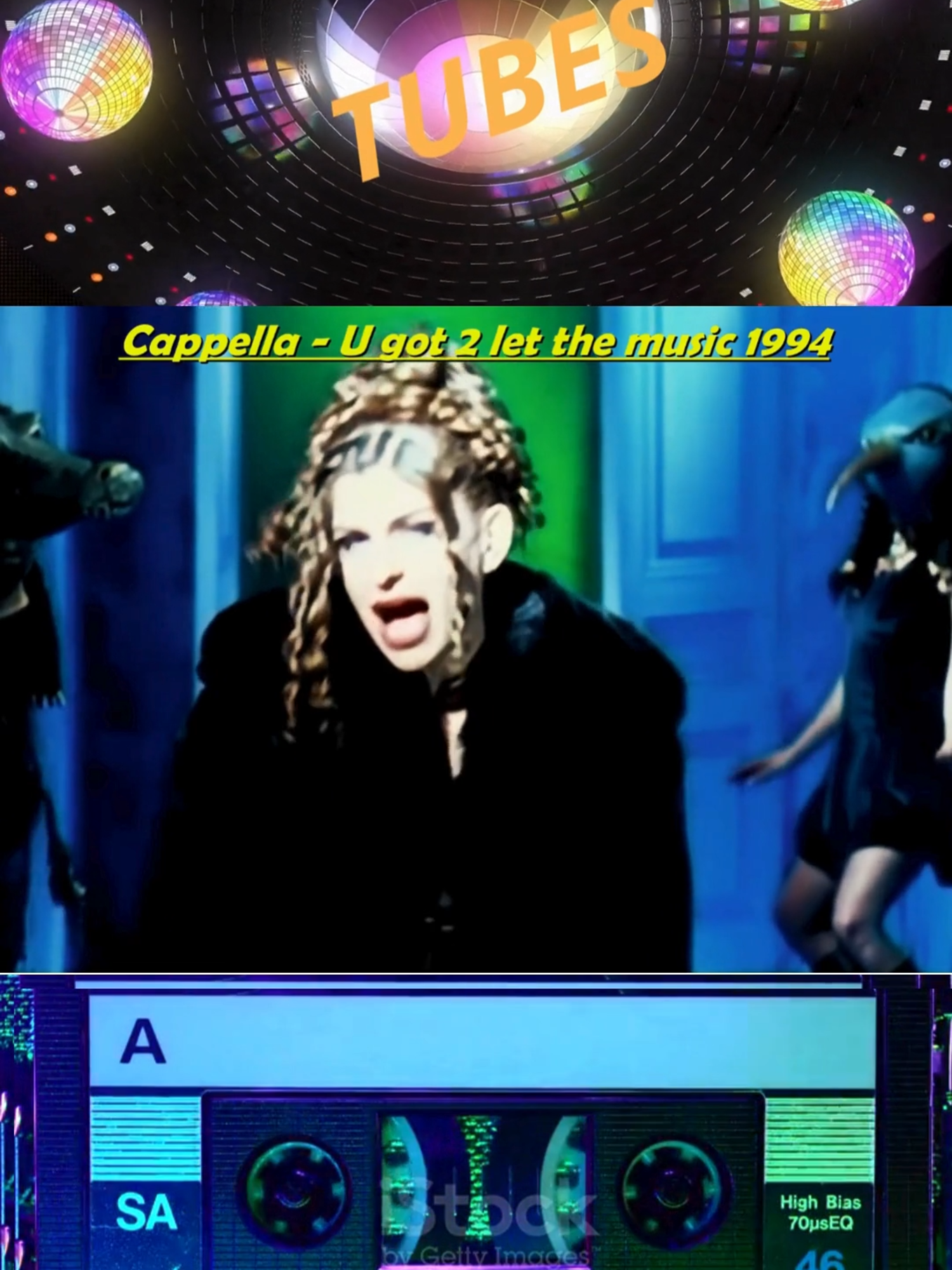 Cappella - U got 2 let the music 1994#90smusic