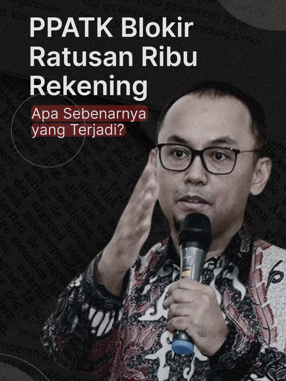 Lo tau gak, rekening lo bisa diblokir cuma karena jarang dipakai? PPATK baru-baru ini rekomendasiin pemblokiran ratusan ribu rekening yang katanya gak aktif 3 bulan. Masalahnya: gak ada indikasi pidana, gak ada proses hukum yang jelas. Ini bukan cuma soal rekening nganggur ini soal hak lo sebagai warga yang pakai sistem keuangan. Kalo sistemnya bisa semena-mena gini, gimana lo bisa percaya? Simak videonya biar lo ngerti kenapa ini bahaya buat siapa pun yang hidup di era digital banking. Gimana menurut lo? Wajar gak sih kalau rekening pribadi bisa dibekuin cuma karena gak aktif? #PPATK #BlokirRekening #PPATKBlokirRekening #RekeningLo #DigitalBanking #HakKonsumen #GenZNgertiUang #MillennialMoney #LoHarusTahu #KebijakanPublik #WaspadaFinansial #BlackQoral #UangKita #KeadilanFinansial #Ekonomi 