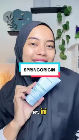 Kulit aku jadi lebih better setelah rutin pake SpringOrigin 🤩 #SkincareKorea #SpringOrigin 
