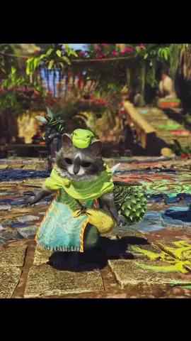 Presenting Freg, my choreographer #monsterhunter #dance #loop #palico #fyp