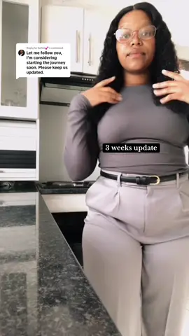 Replying to @Kuhle💕 Progress in the third week has been slow but better than no progress at all#slimmingwiresjourney #slimmingwires 