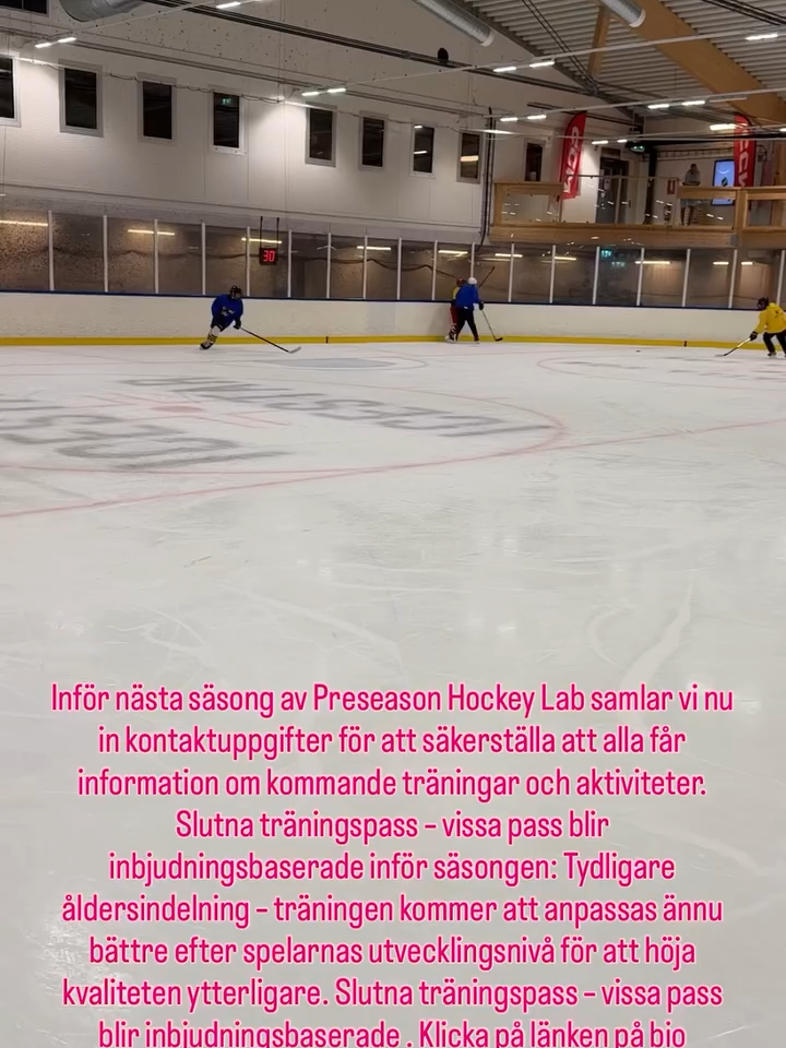 Fyll i formuläret få inbjudningar till camper och träningar. https://forms.gle/bZ9piSh6TPBJjNPN7 #hockeyboys #ishockeyskill #skills #hockeymoments #hockeyseason #hockeyromance #hockeyplayer