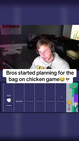 Bros started planning for the bag on chicken game😭💀#kickstreaming #fypシ゚ #crossyroad 