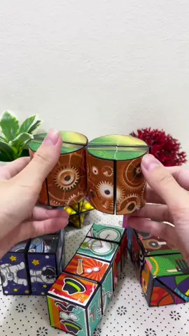 Combo 6 khối Rubik biến thể thế hệ 1 cho bé thoả sức sáng tạo, sét 6 rubik đồ chơi thông minh #rubick #dochoi 
