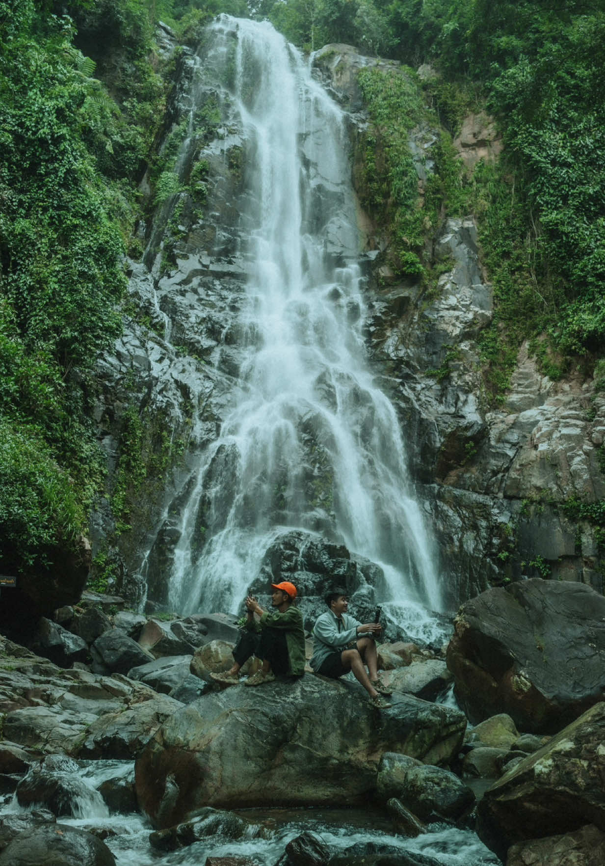 จุดพัก 💚 น้ำตกสุนันทา นครศรีธรรมราช #น้ำตกสุนันทา #นครศรีธรรมราช #น้ำตก #ภาคใต้