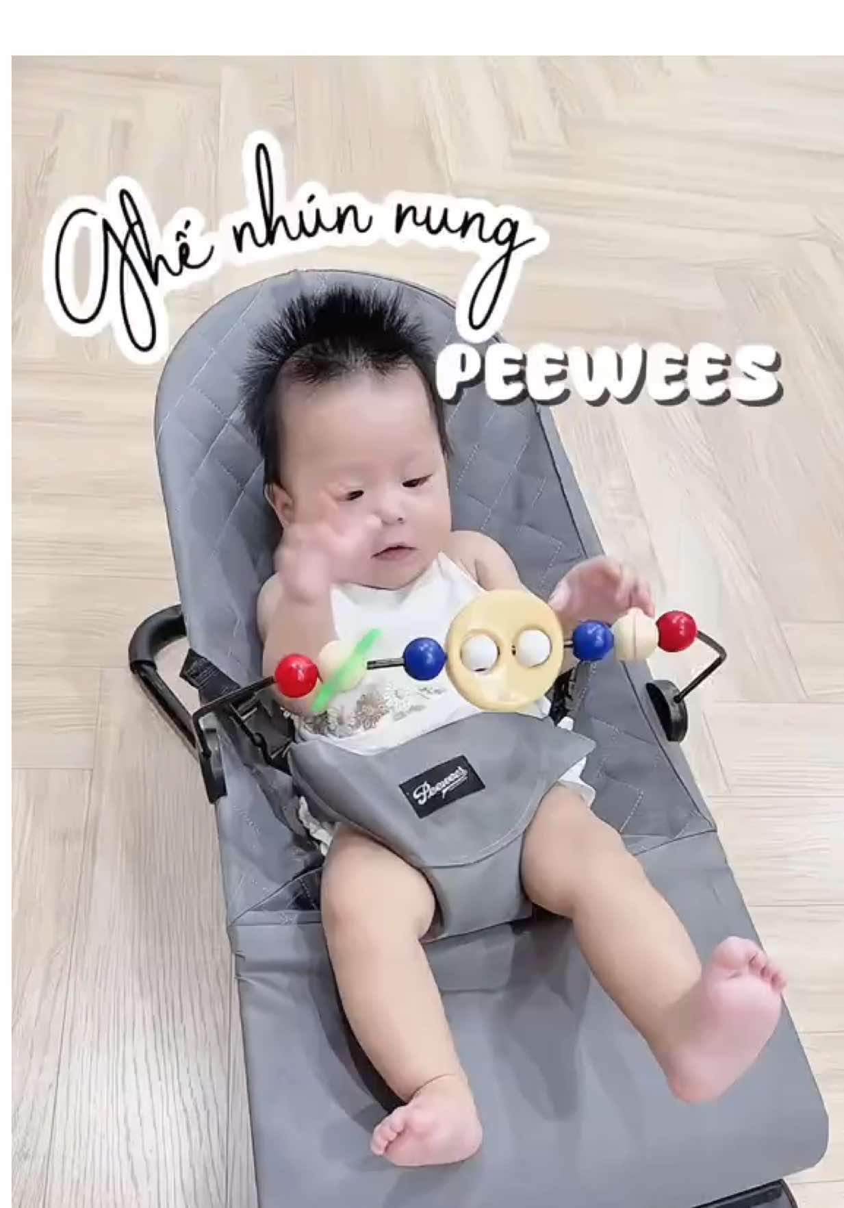 Trợ lý “trông con” đáng 💸 gọi tên em ghế nhún rung nè. Các mom đang tìm thì thử nhaaa #peewees #ghenhunchobe 
