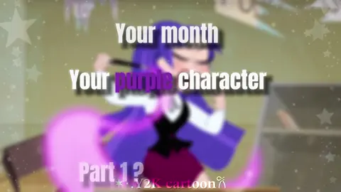 Which purple character are you?  #fyp #purple #character #month #zatanna #zatannazatara #zeezatara #dccomics #dcsuperherogirls #mal #descendants #decsendants2 #twilightsparkle #mylittlepony #mylittleponyequestriagirls #aoiakane #hanakokun #hanakokuntoiletbound #odddellarobbia #codelyoko #raidenshougun #raidenei #genchinimpact #cap_cut #edit #tik_tok #fypageシ #pageforyou #purplecharacter #part1 #y2kcartoon #fypppppppppppppp #cartoon #anime #manga #videogame #disney #series #movie 