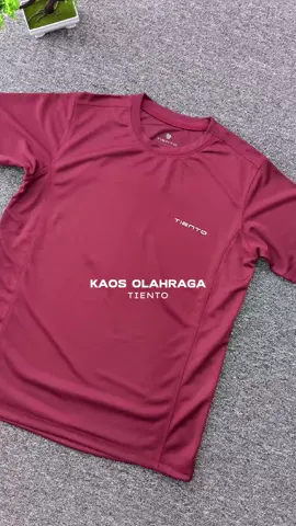Kaos Olahraga Tiento Kaos Dryfit Kaos Running #TientoIndonesia #LariDikejarKomisi #kaosdryfit #bajuolahraga #kaosrunning 