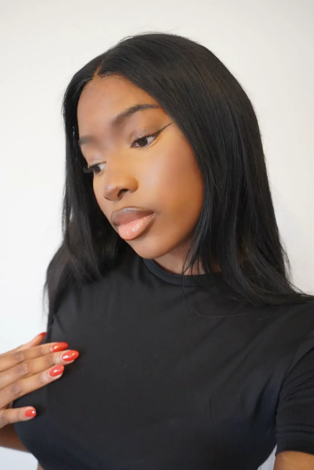 #fyp #blackgirltiktok #darkskinmakeup 