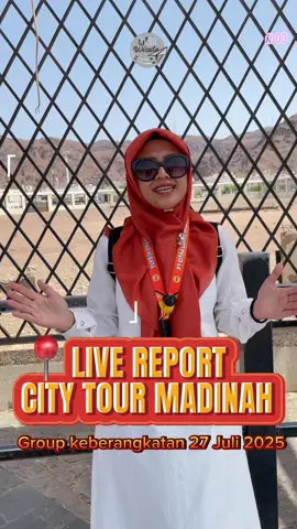 Alhamdulillah group Umroh 27 Juli 2025 sudah berada dikota Madinah. #madinah #Savemoment #makkahmadinah🕋🕌❤️ #umrohyuk #fyp #fypage #citrawisata #tourmadinah 