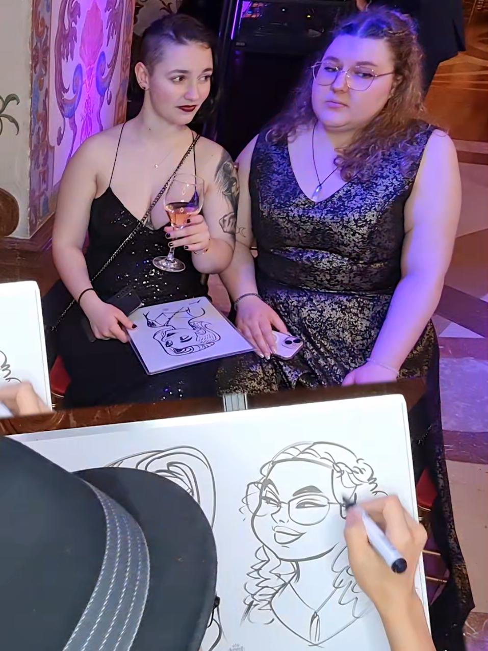 a different kind of caricature 😀 #schnellzeichner #noai #quicksketch #lifedrawing #drawing 
