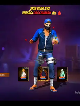 skin para 2V2 versão: CONJUNTO OROCHIMARU 👑🩸 #freefire #skinfreefire #combinacoesdefreefire #freefireindonesia #skinpara4v4 