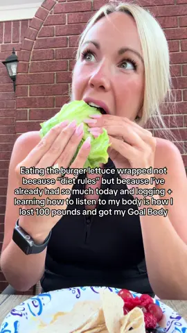 Had a decent stack of pancakes for breakfast and several other heavier foods plus we are taking our boys for a little end of summer ice cream🍦 My methods of logging my food so I could learn about my calories and the macro makeup of my food creating SO much awareness, combined with learning how to eat mindfully changed everything for me as someone who used to chronically overeat!  feeling good in my body and not feeling over stuffed is the goal so making little swaps and tweaks is how I do it!