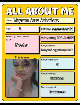 #allaboutme 