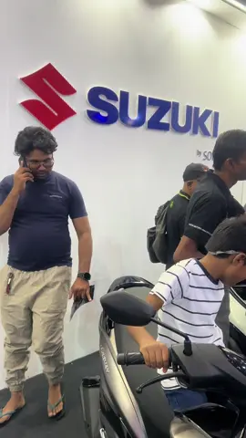 Few more hours to go 🛵 #motorshow2025 #suzuki #BMICH #burgmanstreet 