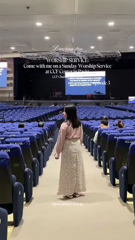 EP3: SUNDAY WORSHIP EXPERIENCE AT CCF Center 🙌🏻 | Kapag nandito ako sa Manila, I always make sure to be here on Sunday @Christ’s Commission Fellowship #doingthingsalone #solotravel #solotraveldiaries #manila #ccf #ccfcenter 