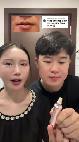 Trả lời @vankhai817 chồng chị U40 sài cũng hồng nè em , em còn nhỏ chắc còn hơn nữa #dokimnhu #môithâm #reviewlamdep #fyp #dokimnhu #môi #moihong 