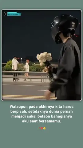 disetiap pertemuan pasti ada perpisahan, disetiap perpisahan pasti ada kerinduan..🥀 . 𝆺𝅥 ikuti: @about.wounds_ 👈🏻 . #foryou #sadvibes #sadstory #galaubrutal 