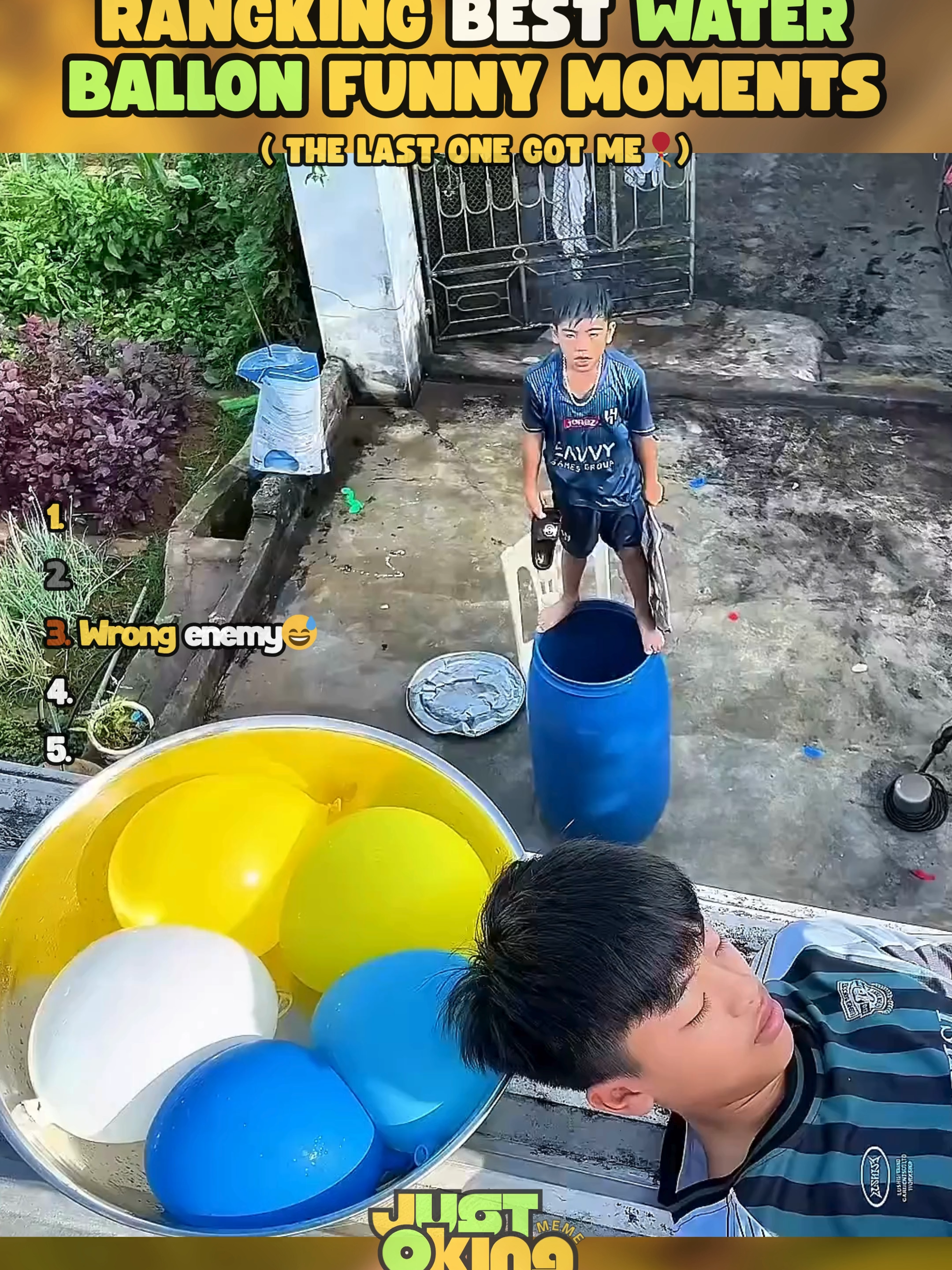 Rangking Best Water Ballon Funny Moments😅 ㆍㆍㆍ 📷 Clip credit: @bobeechallanges @richardgoddard179 @Tippi Kids TV @ladbible @giddyleftytv  ㆍㆍㆍ #fun #funnytiktok #entertainment #fyp #challange #balloon #viral #funny #shorts #fun