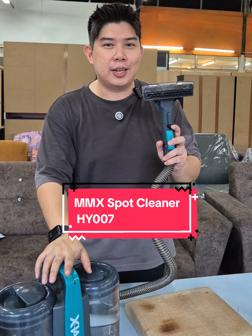 MMX Spot Cleaner HY007 😱 #spotcleaner #vacuum #vacuumcleaner #mmx #abangwei 