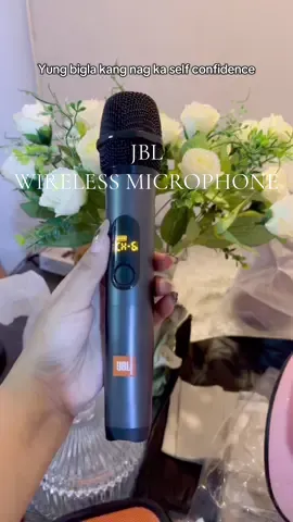 Hindi ito basta mic… JBL ‘to! Wireless na, ang linaw pa. 🎤🔥 #wirelessmicrophone #wirelessmic #jbl 