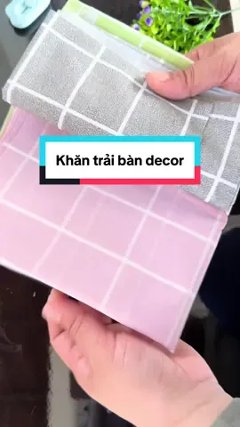 Khăn trải bàn decor chất nhựa PVC chống nước dùng trải bàn hoặc decor sp okla lắm nè #metitriviuu93 #khantraiban #khantraibandecor #khantraibanchongtham #mebimsua #mebimreview  @Mẹ Tít Rì Viuu 🍀  @Mẹ Tít Rì Viuu 🍀  @Mẹ Tít Rì Viuu 🍀 