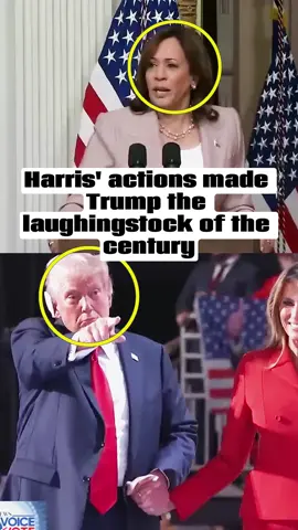 Harris's three-step withdrawal from the gubernatorial race has turned Trump into the laughingstock of the century in America. #trump #usa #fyp #harris #news 