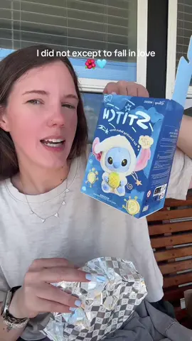 I get the hype now. The cutest stitch plush keychain. #plushkeychains #mysterybox #mysteryboxviral #stitchkeychain 