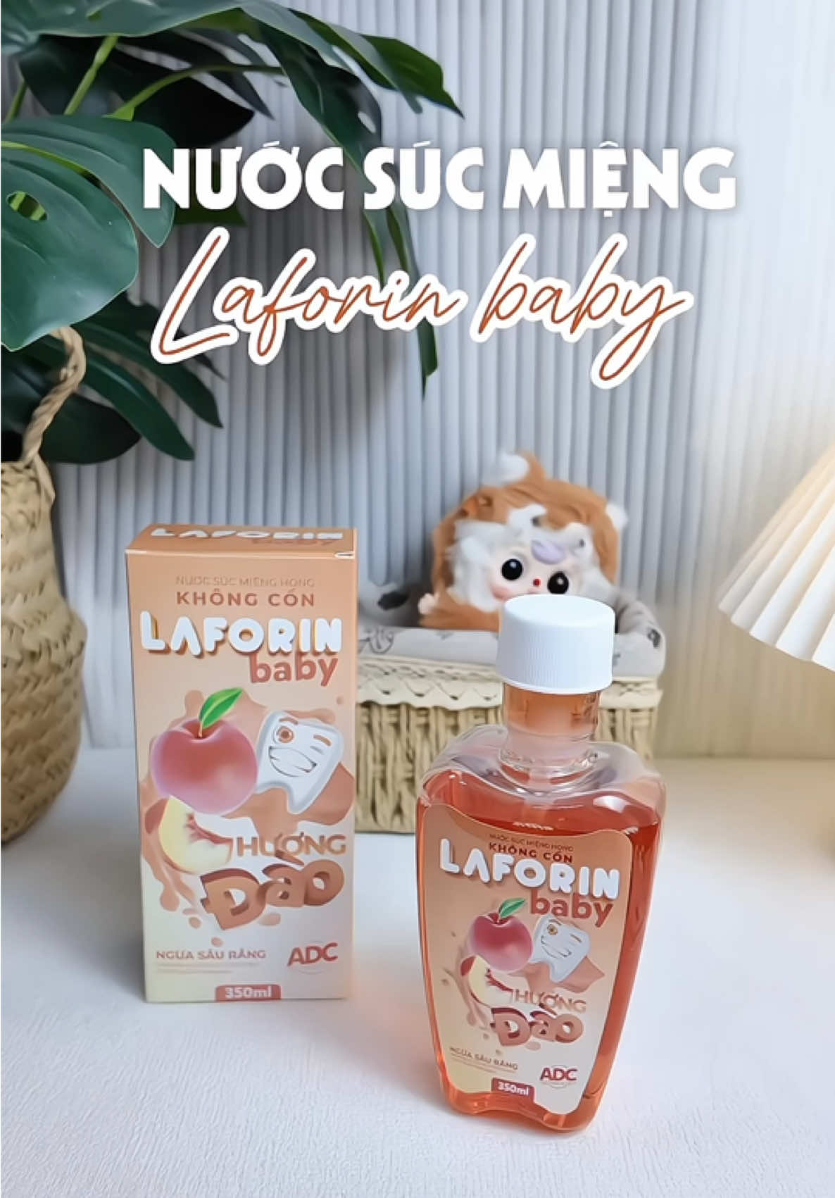Các mẹ nhớ súc miệng cho bé nhaaa 😍 #saurang #sungnuou #hoimieng #nuocsucmieng #laforin  